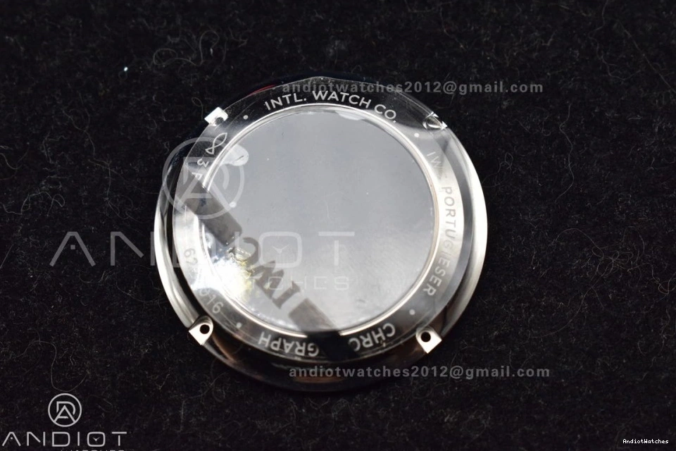 SmartChoice IW371620 White Blue A Blue Edition 1:1 ZF Portuguese Leather Dial on Chrono 1019 Strap Best 1224